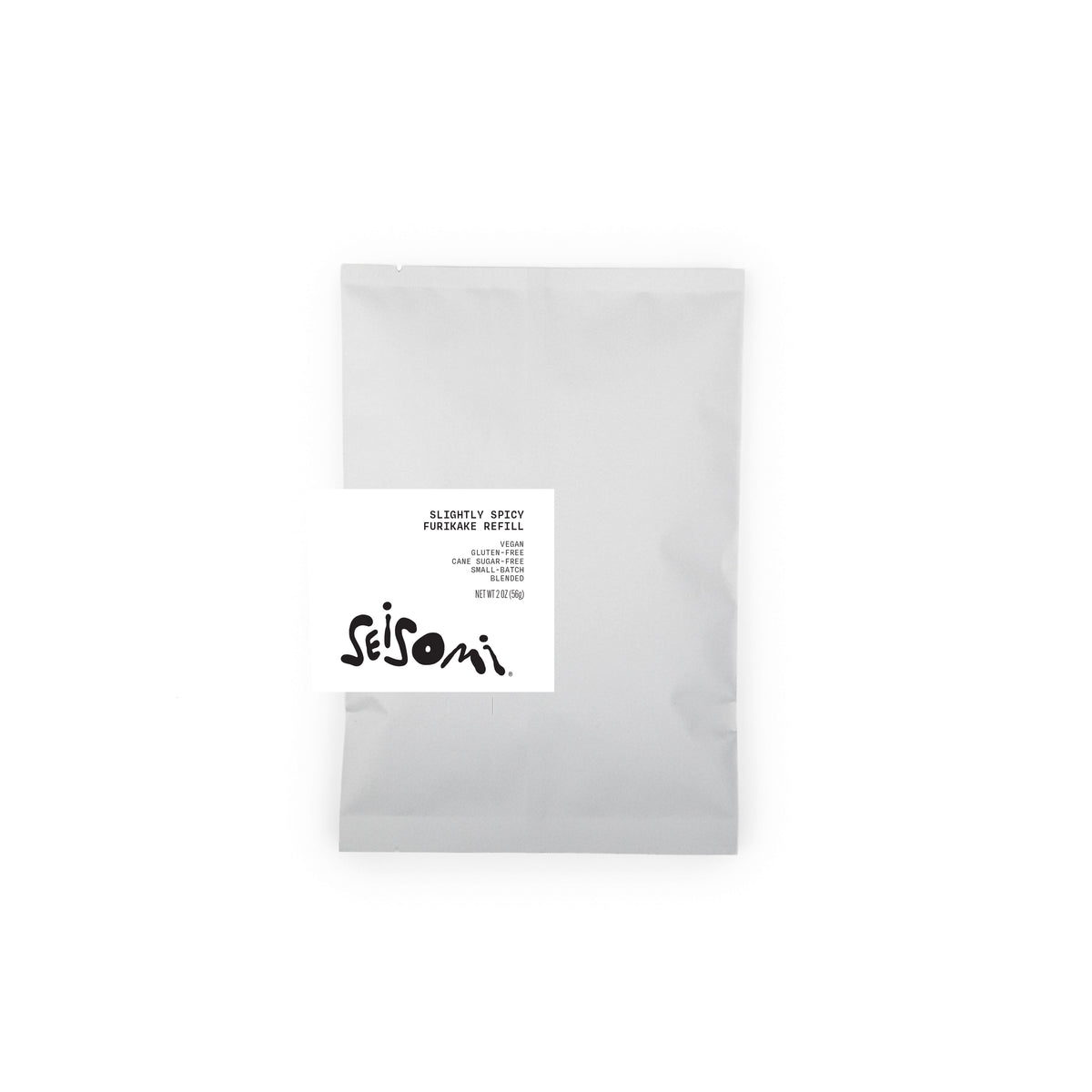 Already have a Seisomi jar at home? Keep it going. This refill pouch delivers the same thoughtfully sourced, preservative-free seasoning you love — without the extra glass. Simply top off your reusable jar and keep the ritual going, meal after meal. Less packaging, same clean, uncompromising flavor. A better way to restock your pantry staple, one refill at a time.